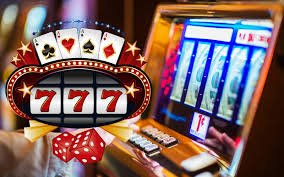 Slot game library showcase with multiple titles
